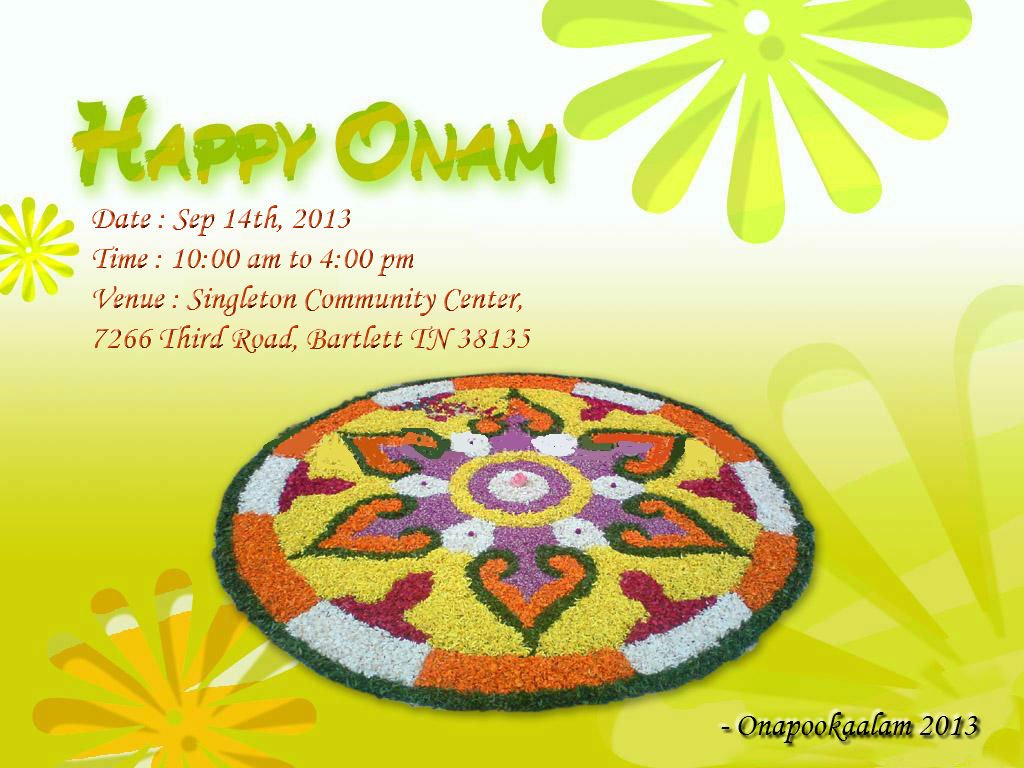 2013 Onam Celebrations