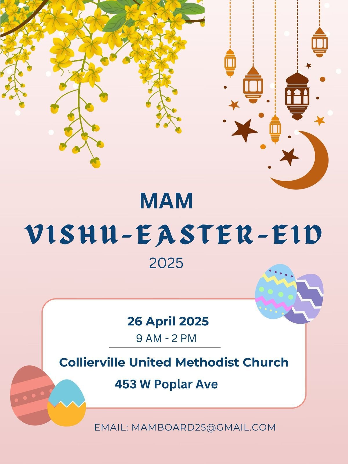 2025 Vishu Easter Eid Celebrations